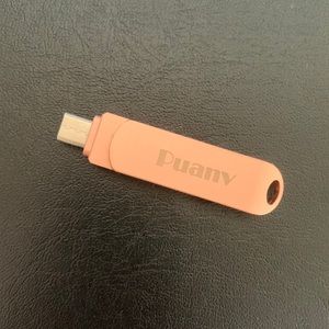Puanv Multi Purpose USB Drive Pink 128 GB (Phone & Laptop)